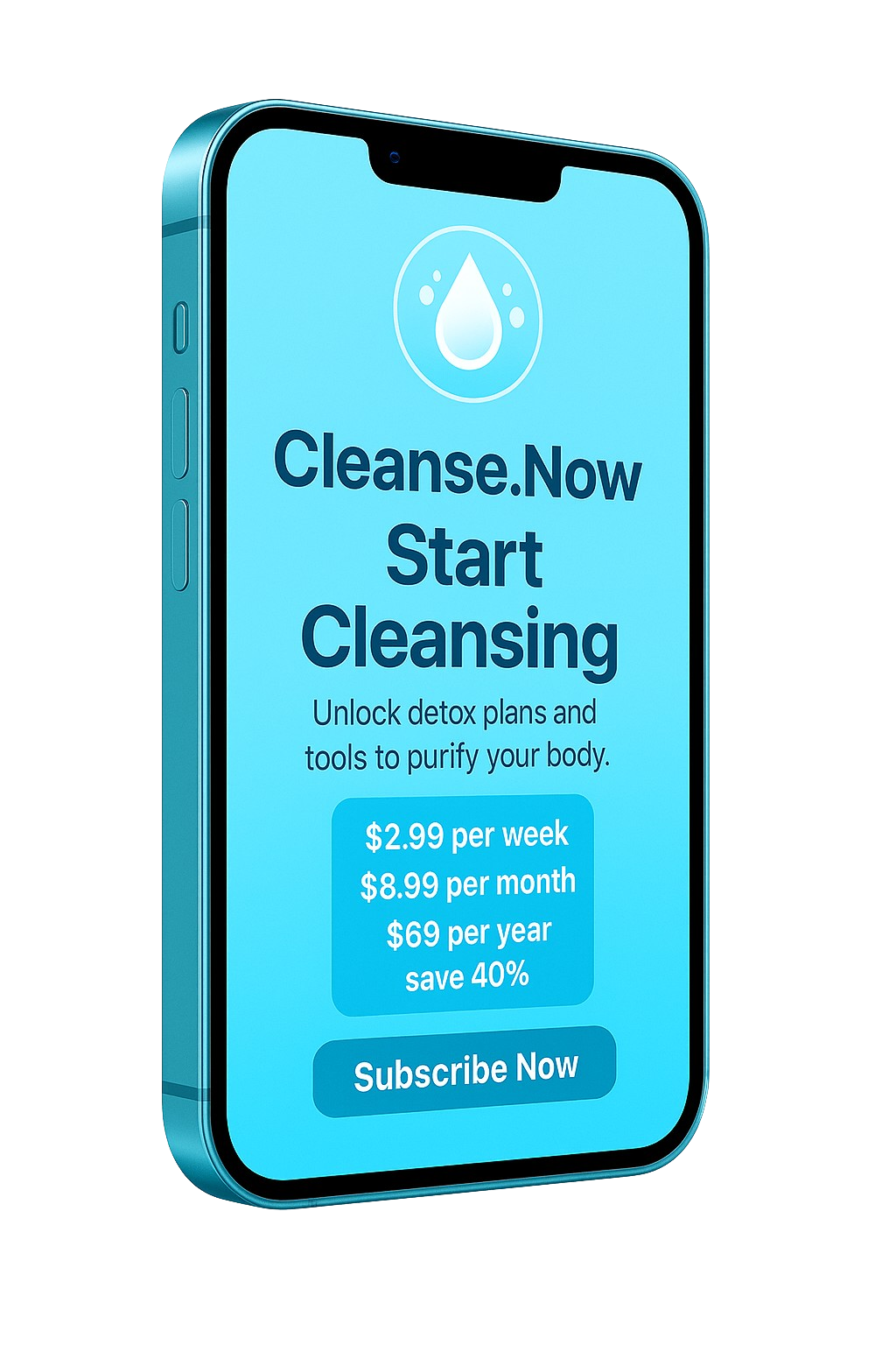 Cleanse.Now mobile